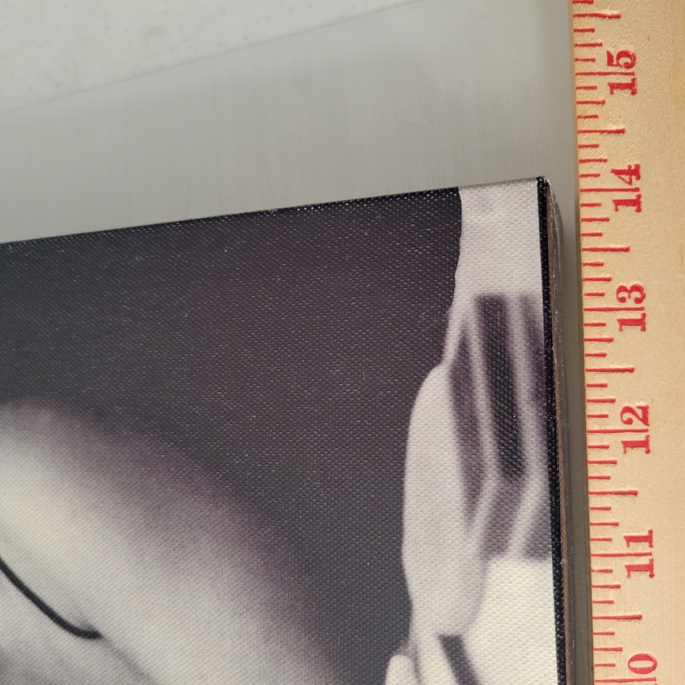 Marilyn Monroe Makeup Table B&W Canvas Wall Art 14x14 Made in Canada Hollywood - Picture 9 of 11